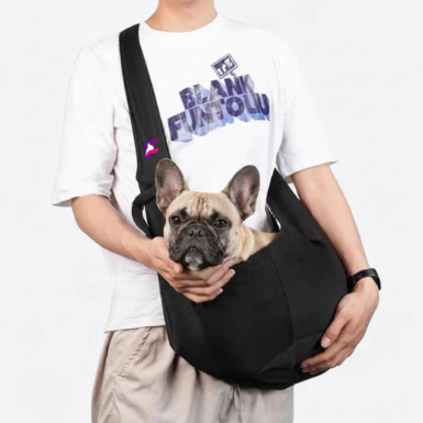 French Bulldog Sling Carrier Bag | Soft Frenchie Sling Bag