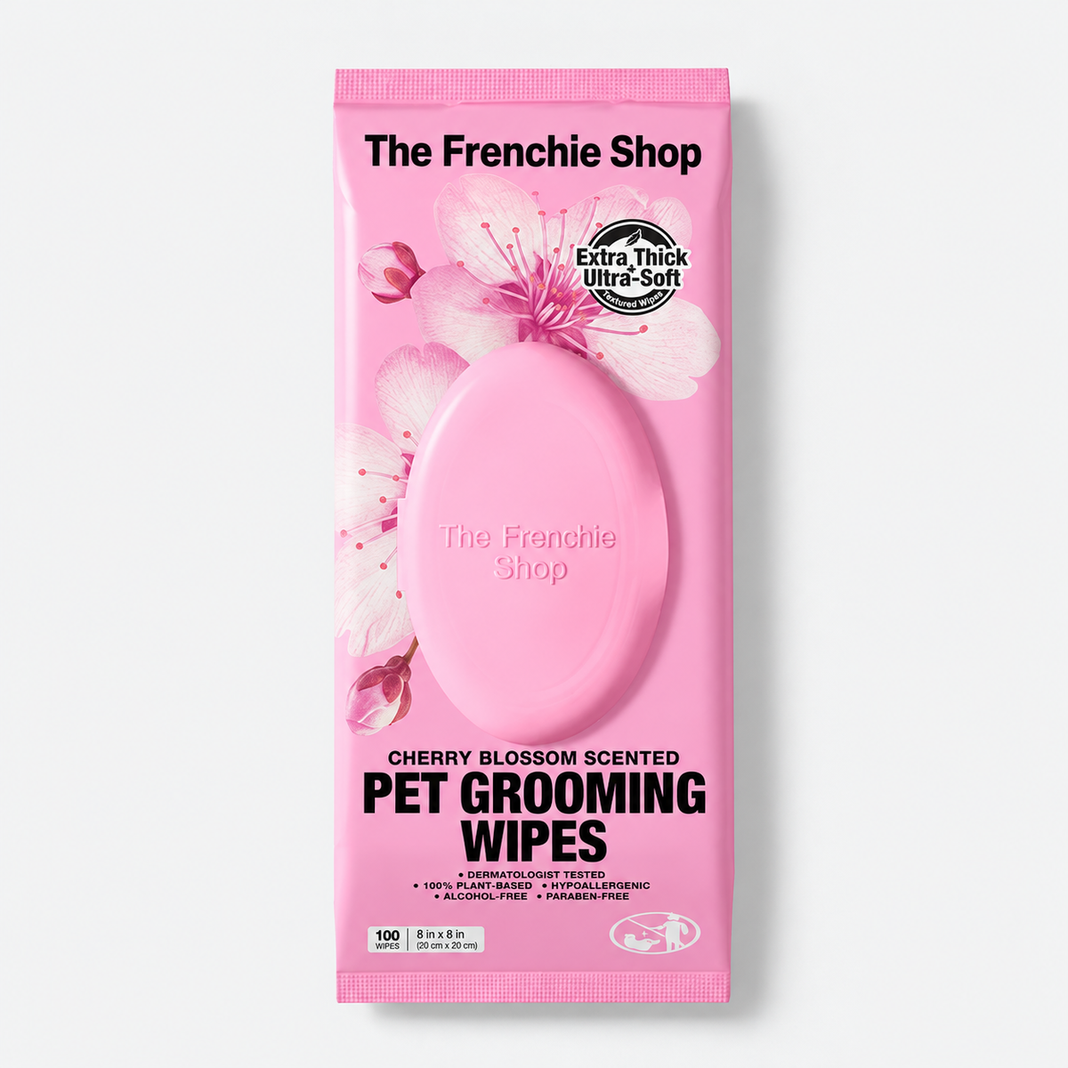 French Bulldog Grooming Wipes — 100 Pack — 6140303540471