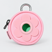 Flower French Bulldog Poop Bag Carry Pouch — 6274291958682