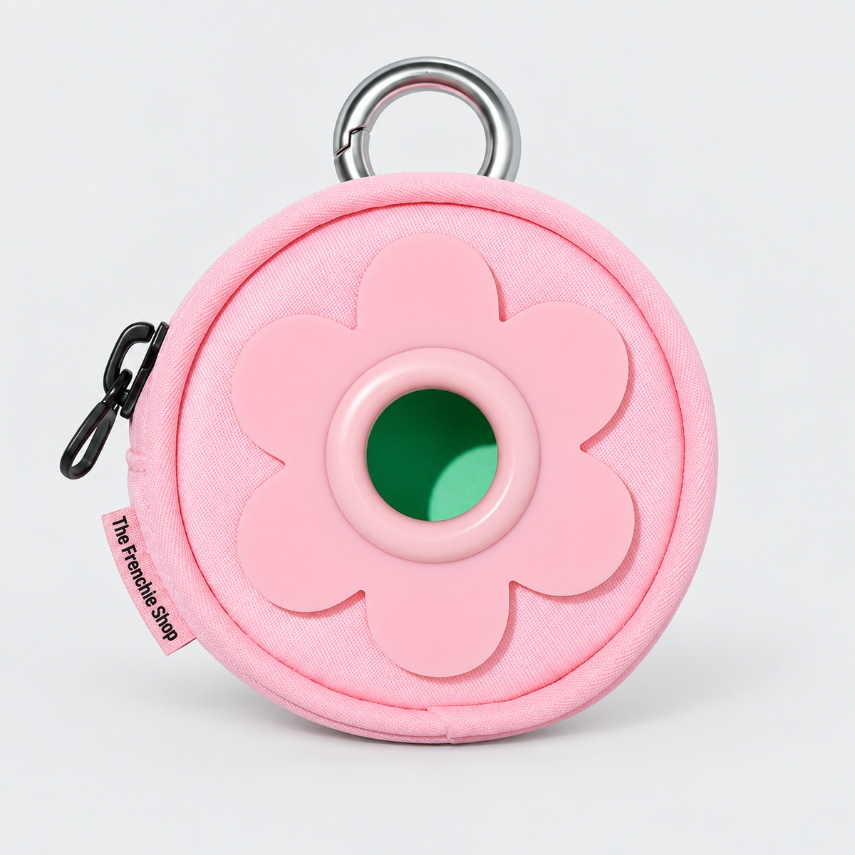 Flower French Bulldog Poop Bag Carry Pouch — 6274291958682