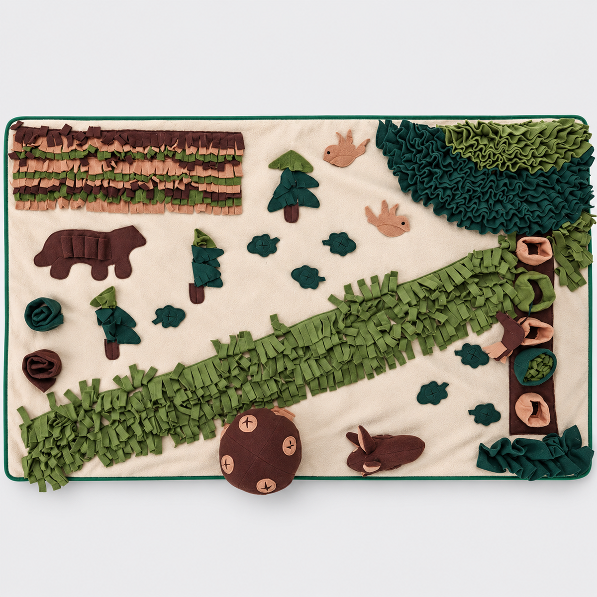 Forest French Bulldog Snuffle Mat — Forest product photo