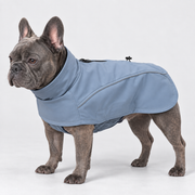 Reflective Softshell French Bulldog Jacket – Blue on blue French Bulldog
