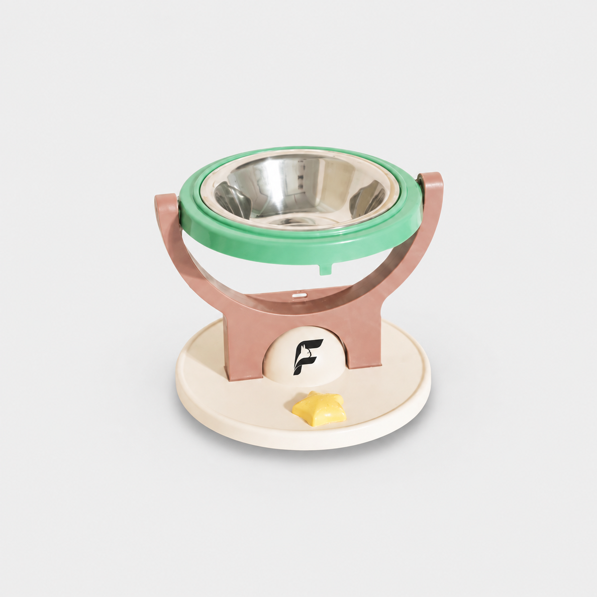 French Bulldog Elevated Bowl - Wall-Mounted & Freestanding