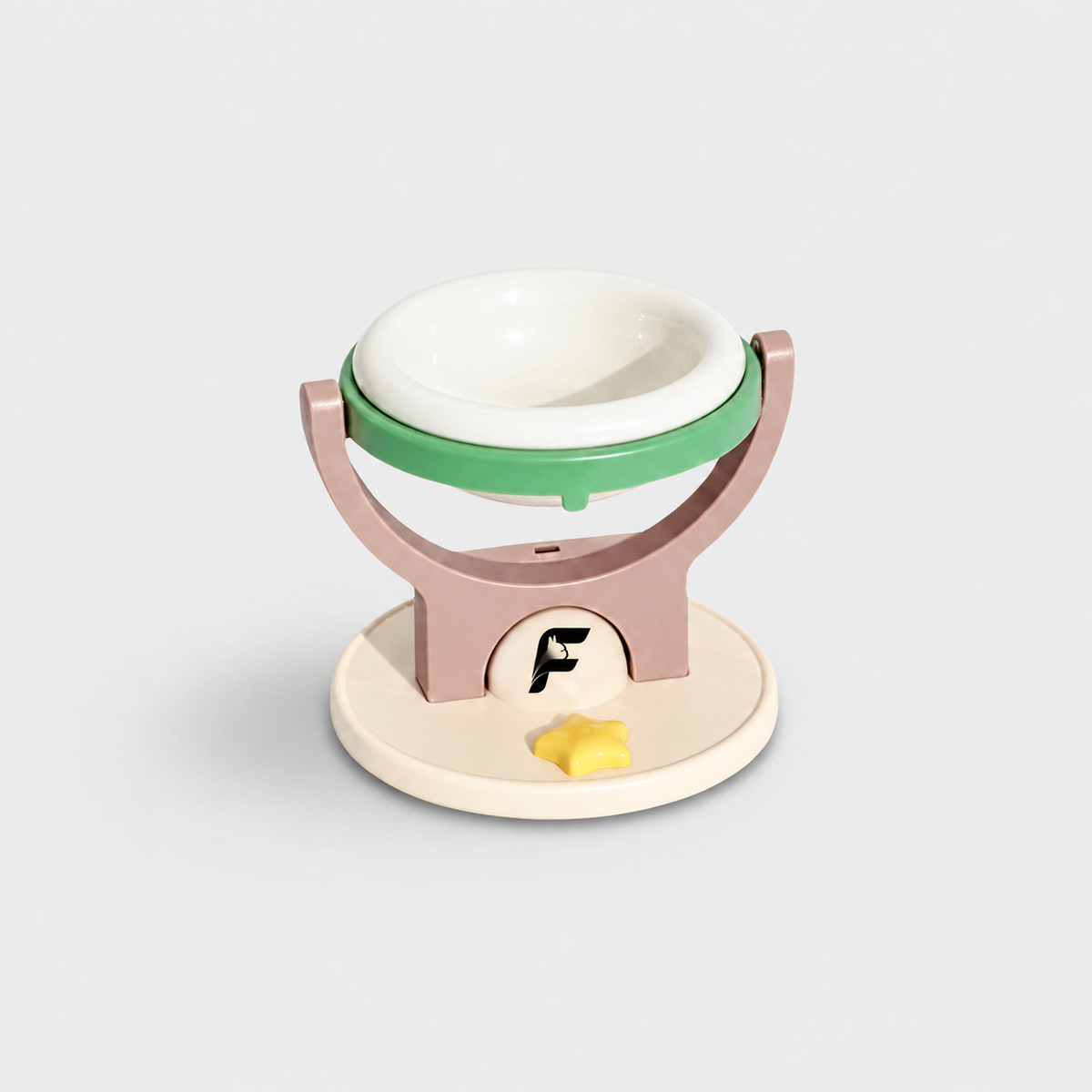 French Bulldog Elevated Bowl - Wall-Mounted & Freestanding