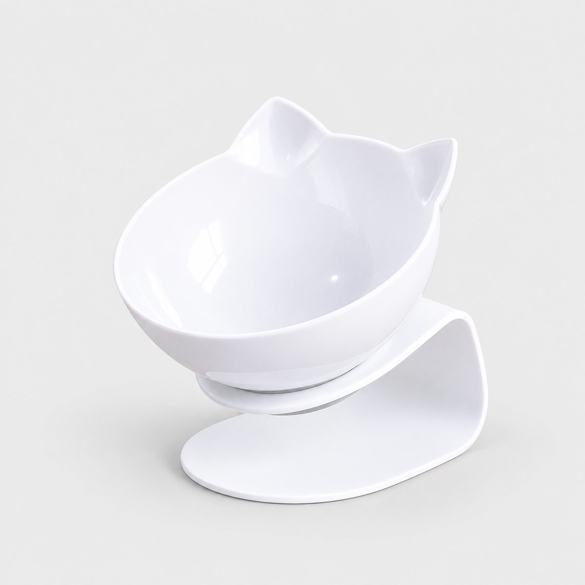 French Bulldog Raised Bowl Stand - Single & Double Dishes