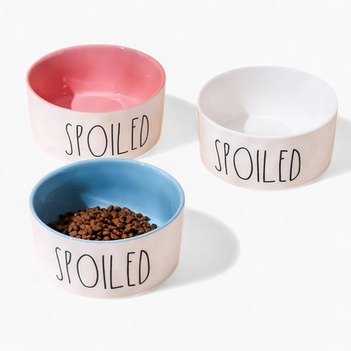 SPOILED French Bulldog Ceramic Bowl - Food & Water Dish product detail