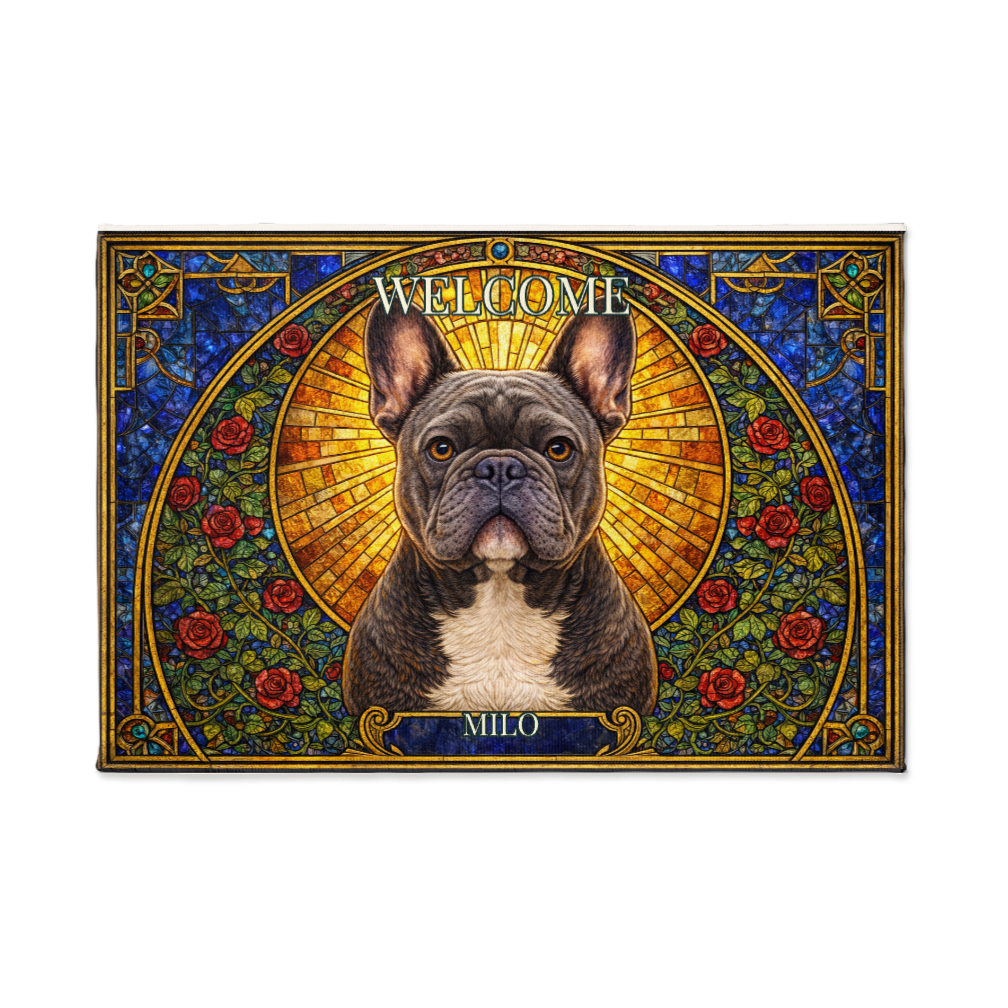 006= Door mat (US) personalization example