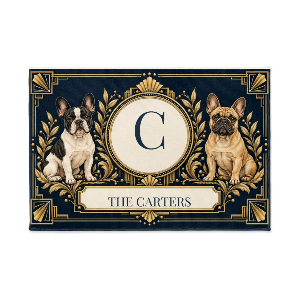 006= Door mat (US) personalization example