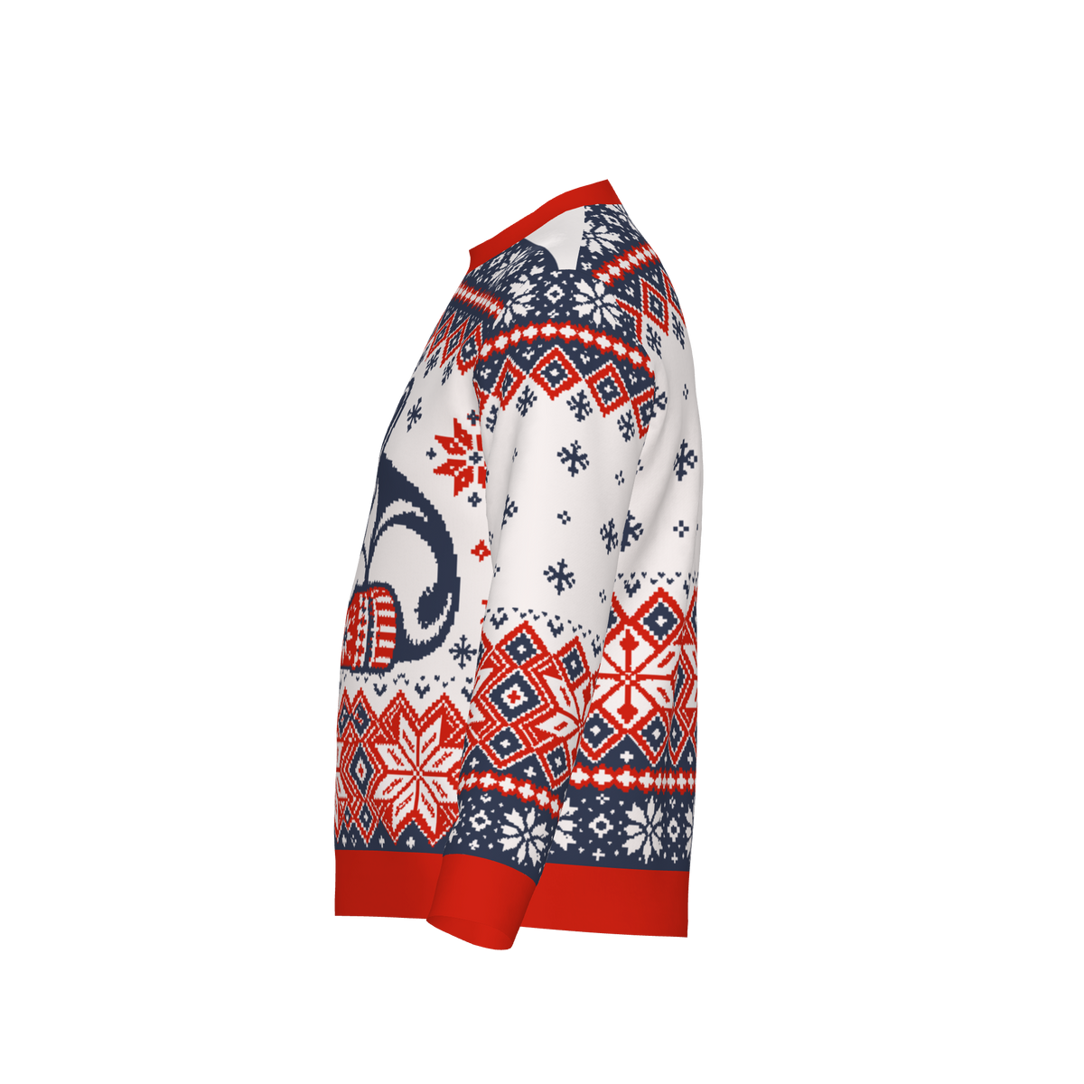 Frenchie human knit sweater 07 — square product view 3