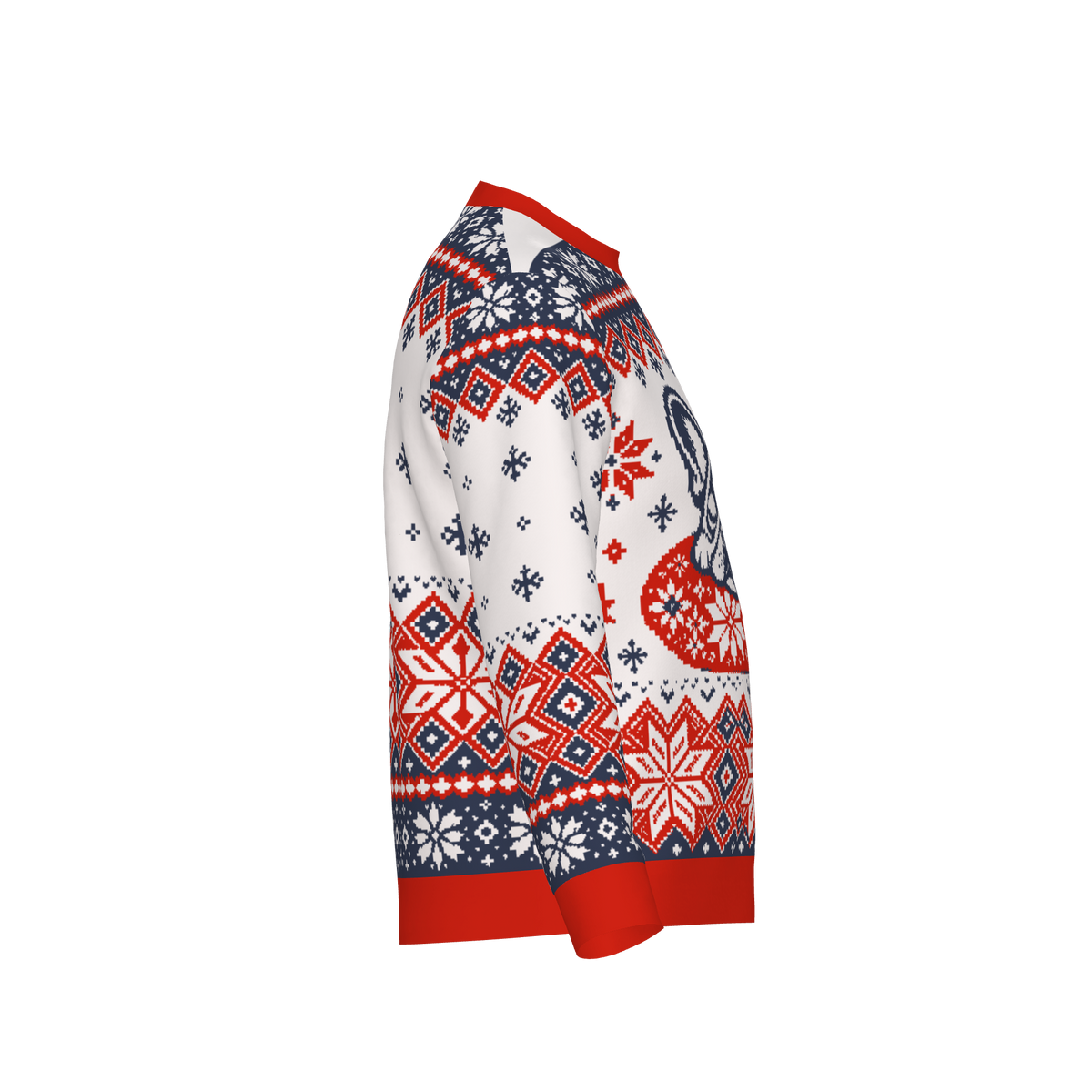 Frenchie human knit sweater 07 — square product view 6