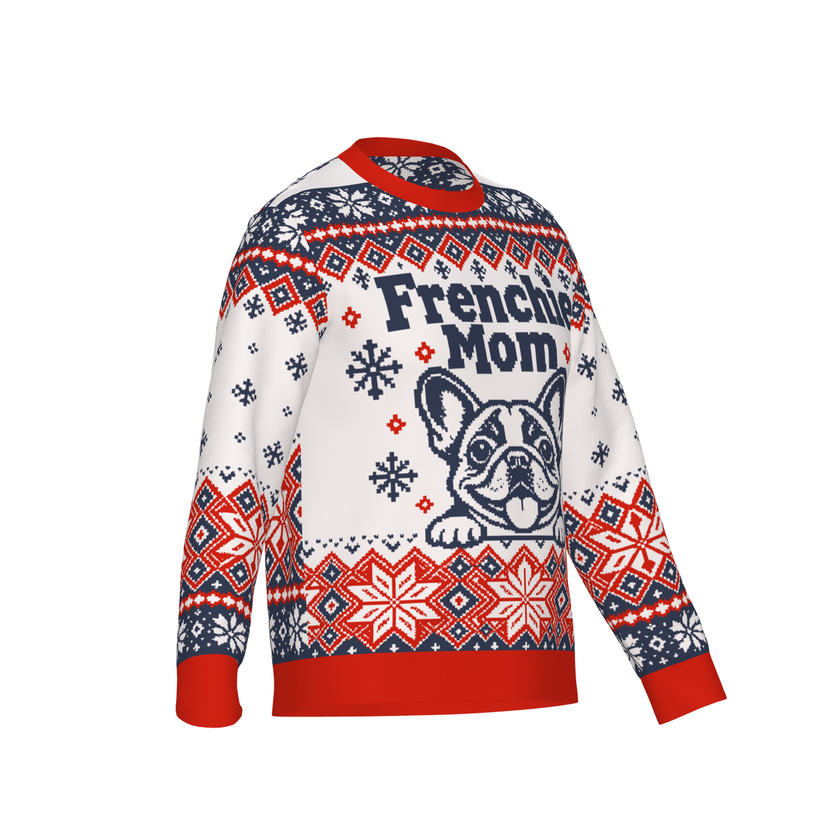 Frenchie human knit sweater 11 — square product view 5