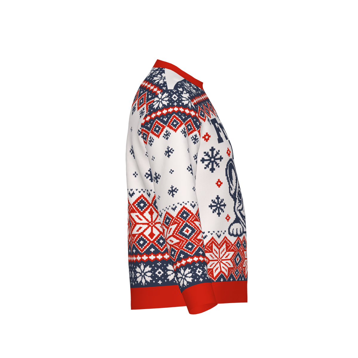 Frenchie human knit sweater 11 — square product view 6