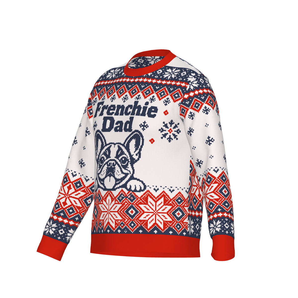 Frenchie human knit sweater 12 — square product view 2