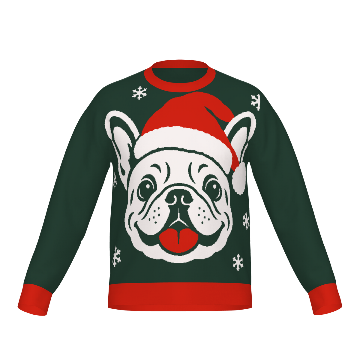 Frenchie knit sweater 02 redesigned product view 1