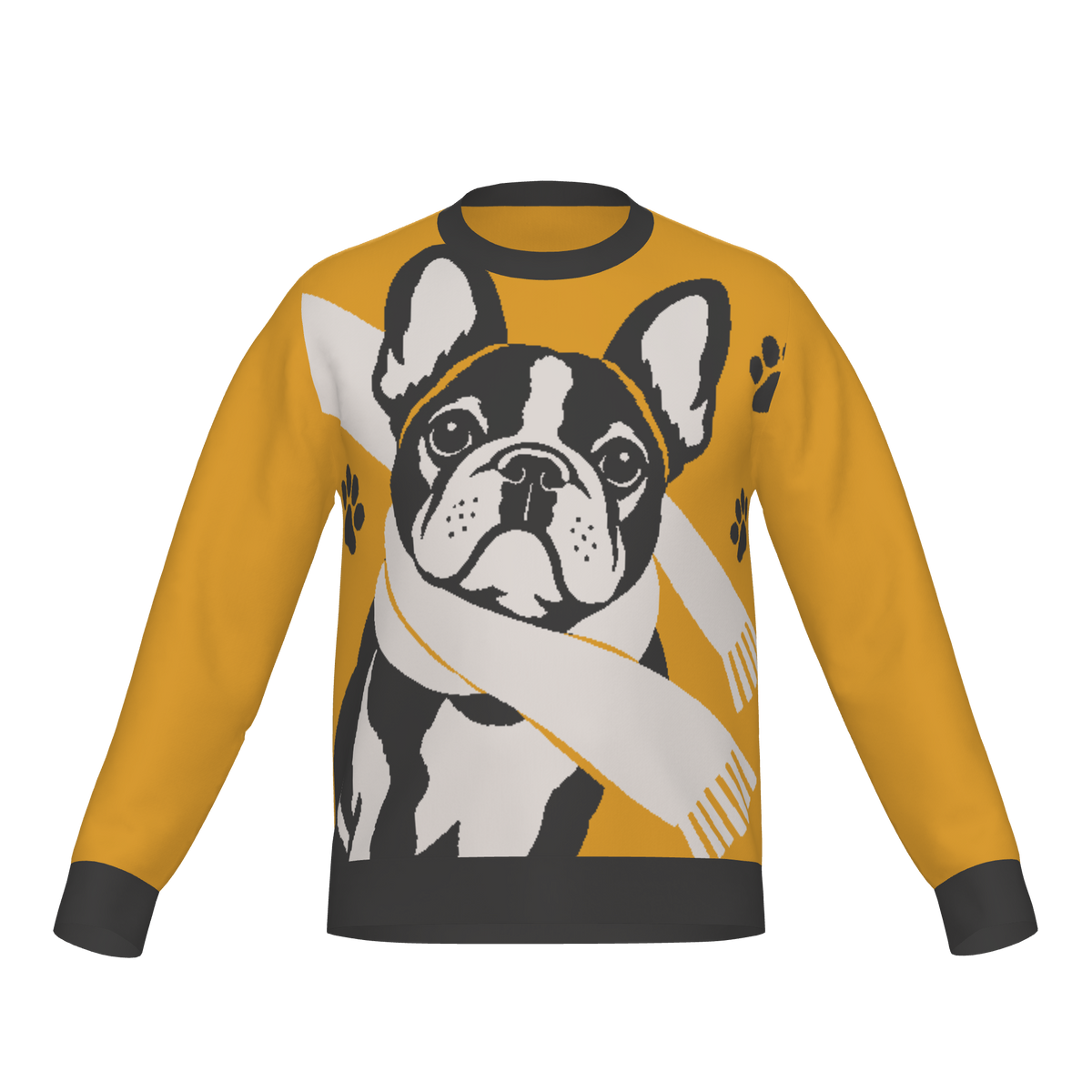 Frenchie knit sweater 05 redesigned product view 1