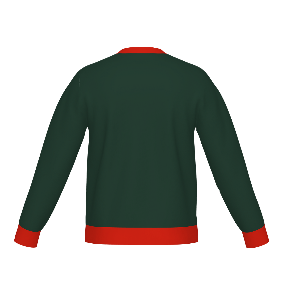 Santa Hat Frenchie Christmas Knit Sweater — square product view 4