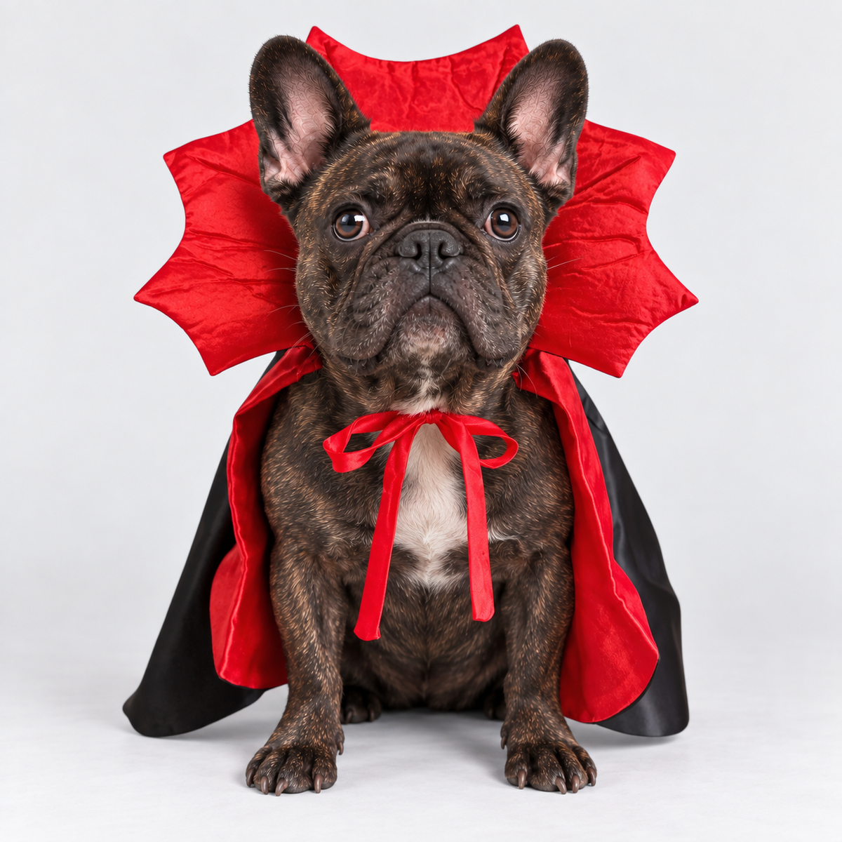 French Bulldog Vampire Cloak Halloween Costume