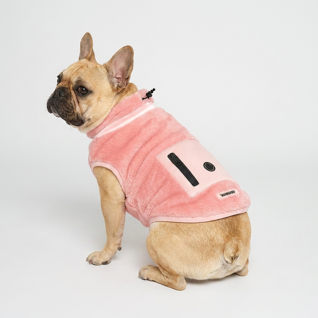 French Bulldog ultra-soft fleece jacket
