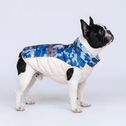 French Bulldog camo windproof winter coat