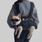 French Bulldog hands-free multifunctional carrier backpack