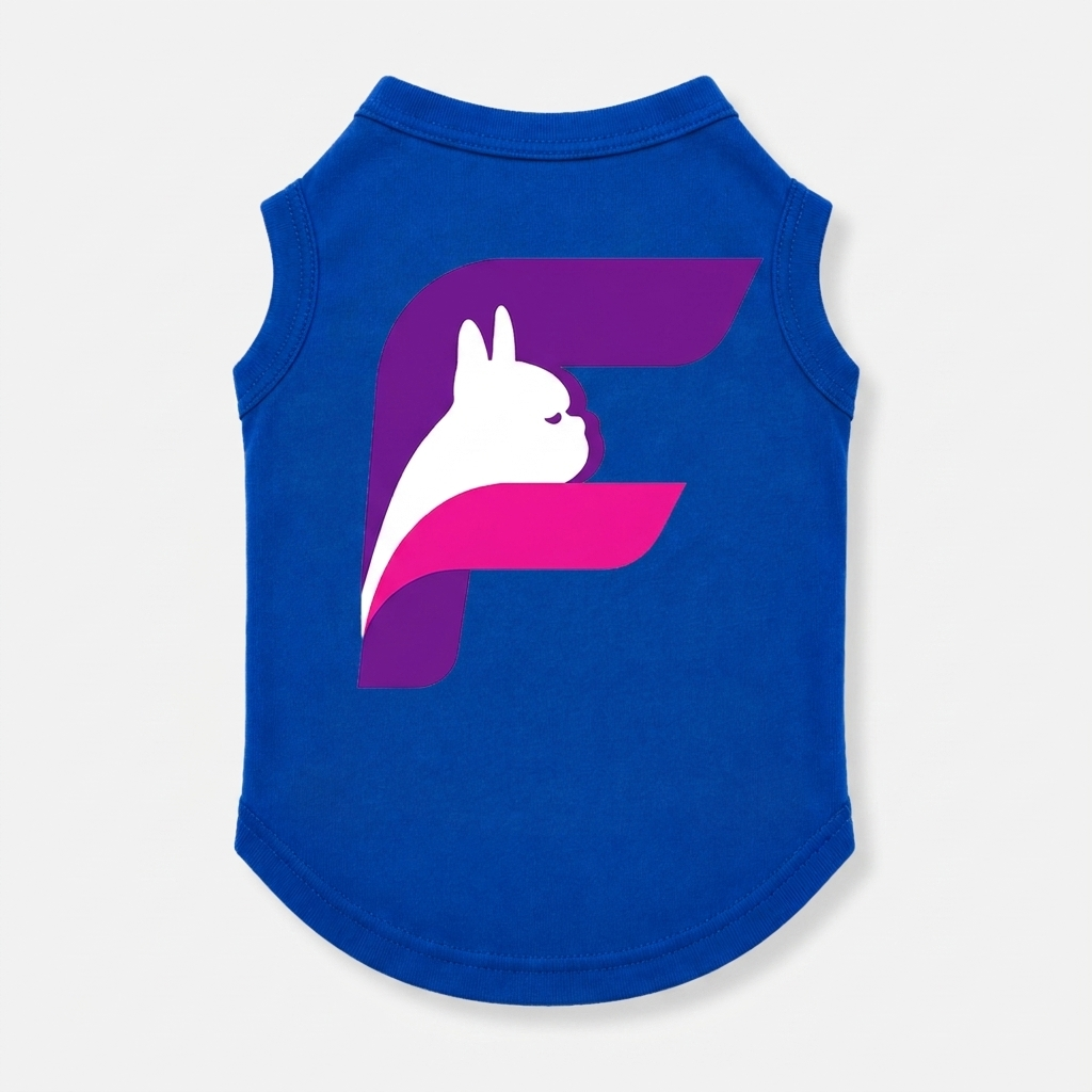 French Bulldog WildFC Tank blue