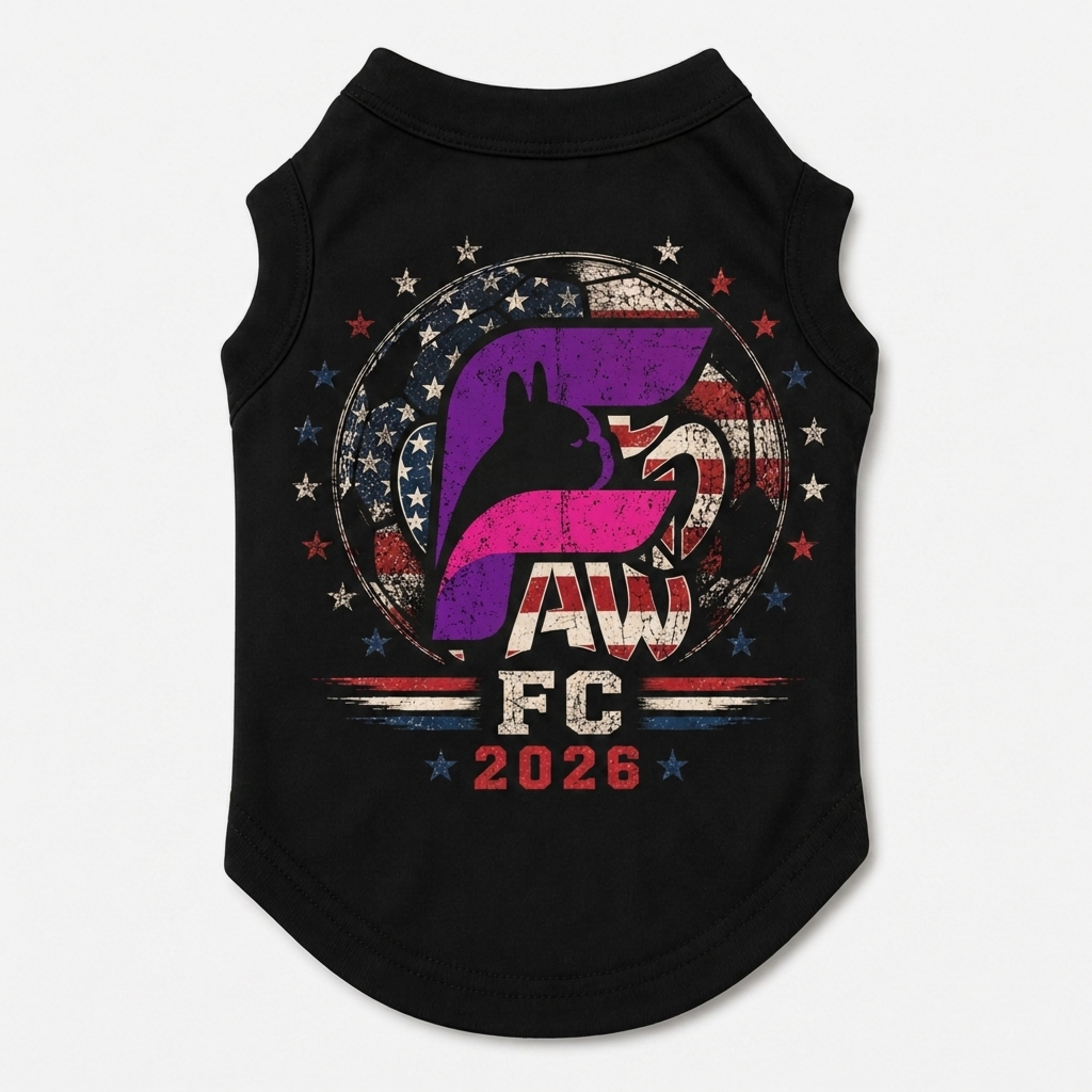 French Bulldog WildFC Tank black
