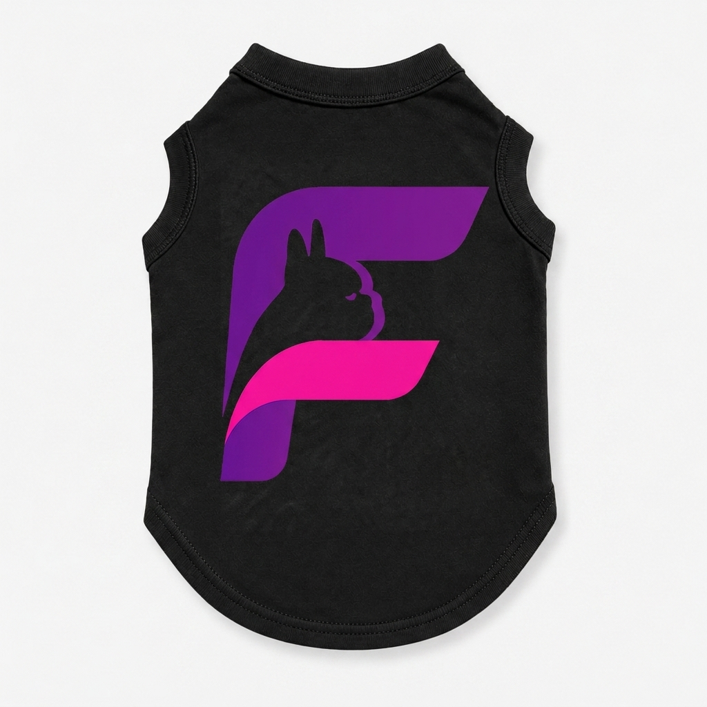 French Bulldog Four Peaks Tank black