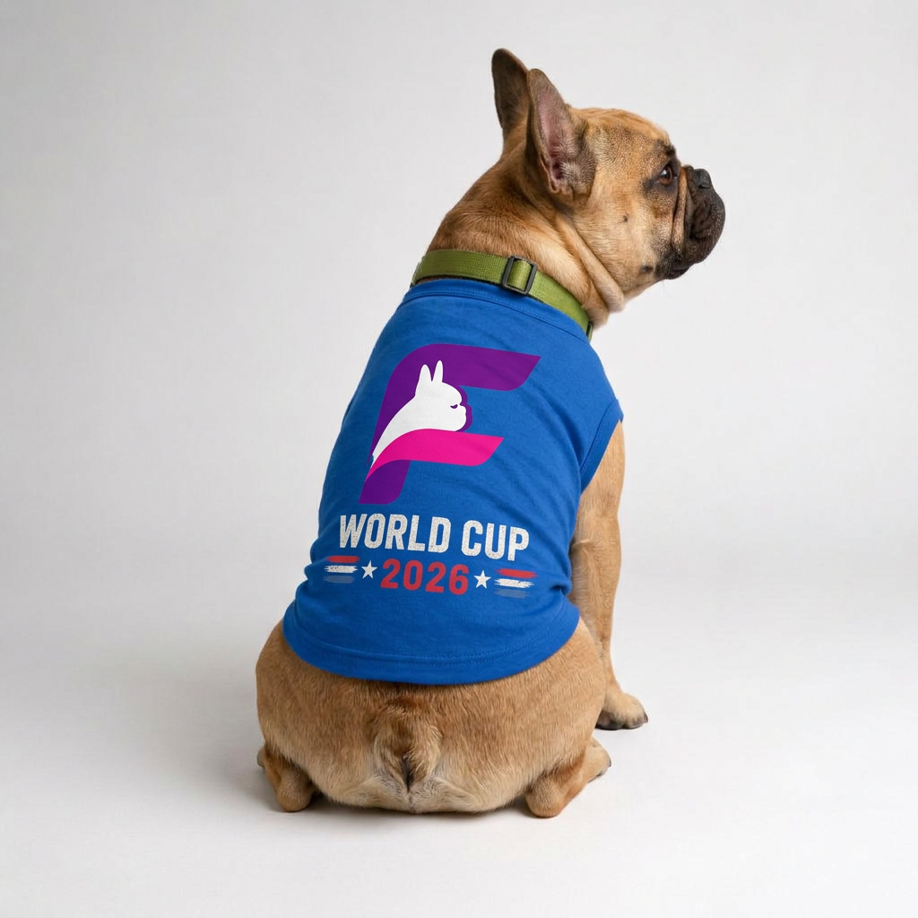 French Bulldog WildFC Tank detail 1
