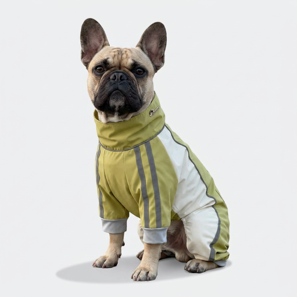 French Bulldog Outdoor Mud-Resistant Waterproof Jumpsuit
