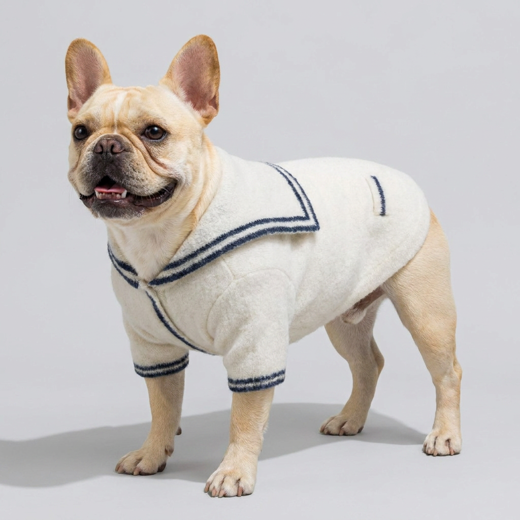 French Bulldog Ultra-Soft Winter Cardigan