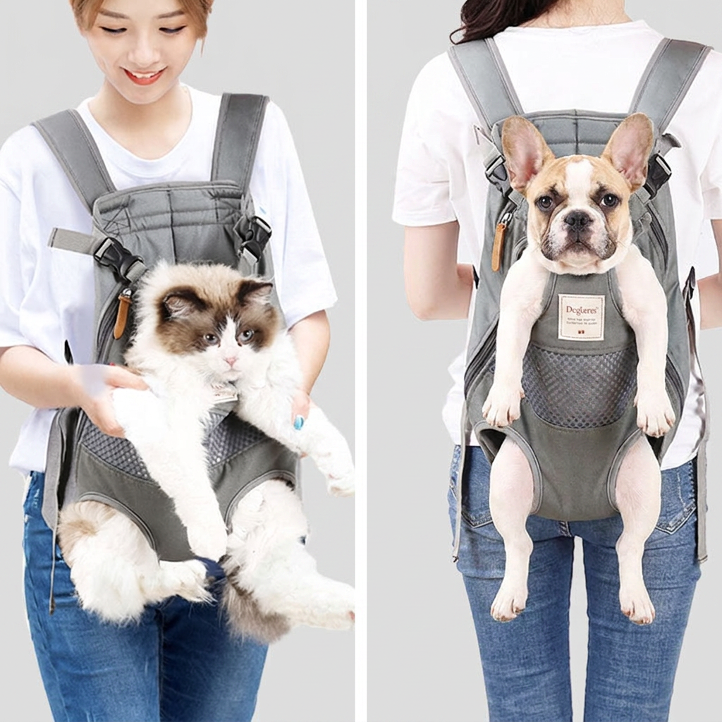 French Bulldog Carrier Backpack 2