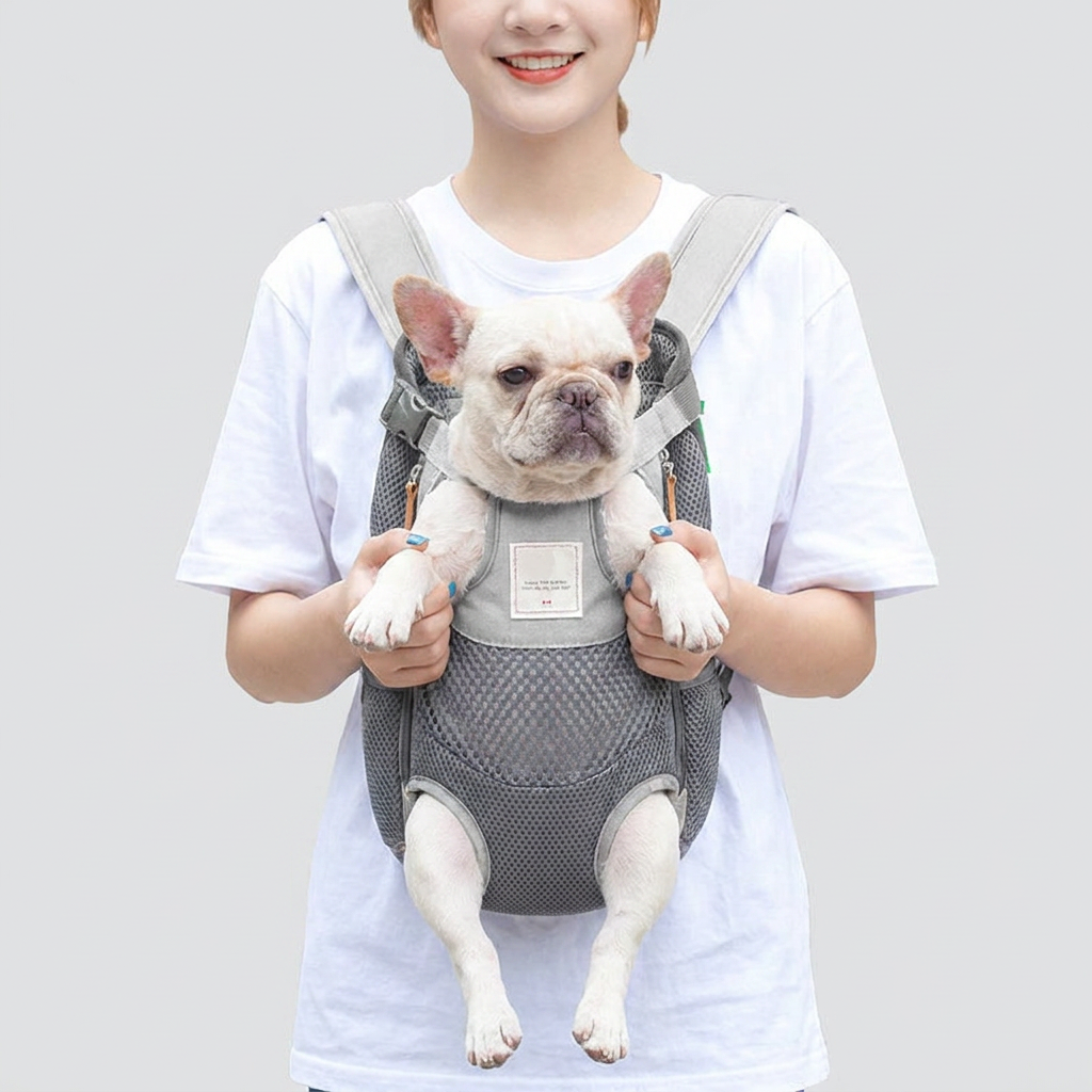 French Bulldog Carrier Backpack 1