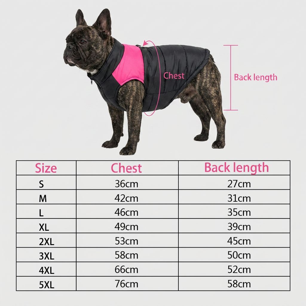 French Bulldog Winter Coat 2