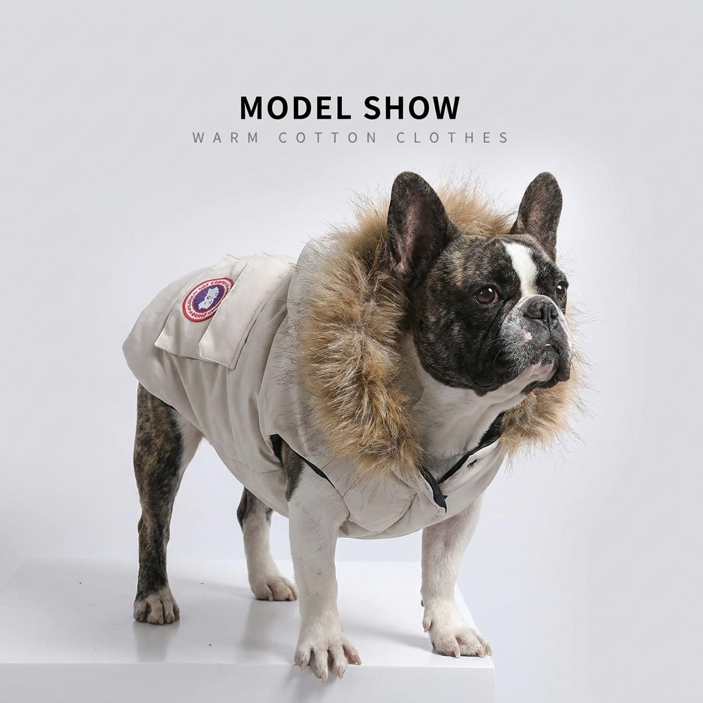 French Bulldog Trendy Winter Clothes 1