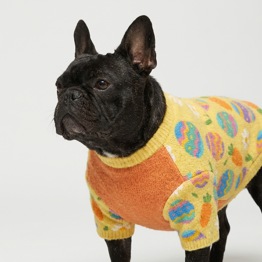 French Bulldog Wool Sweater main