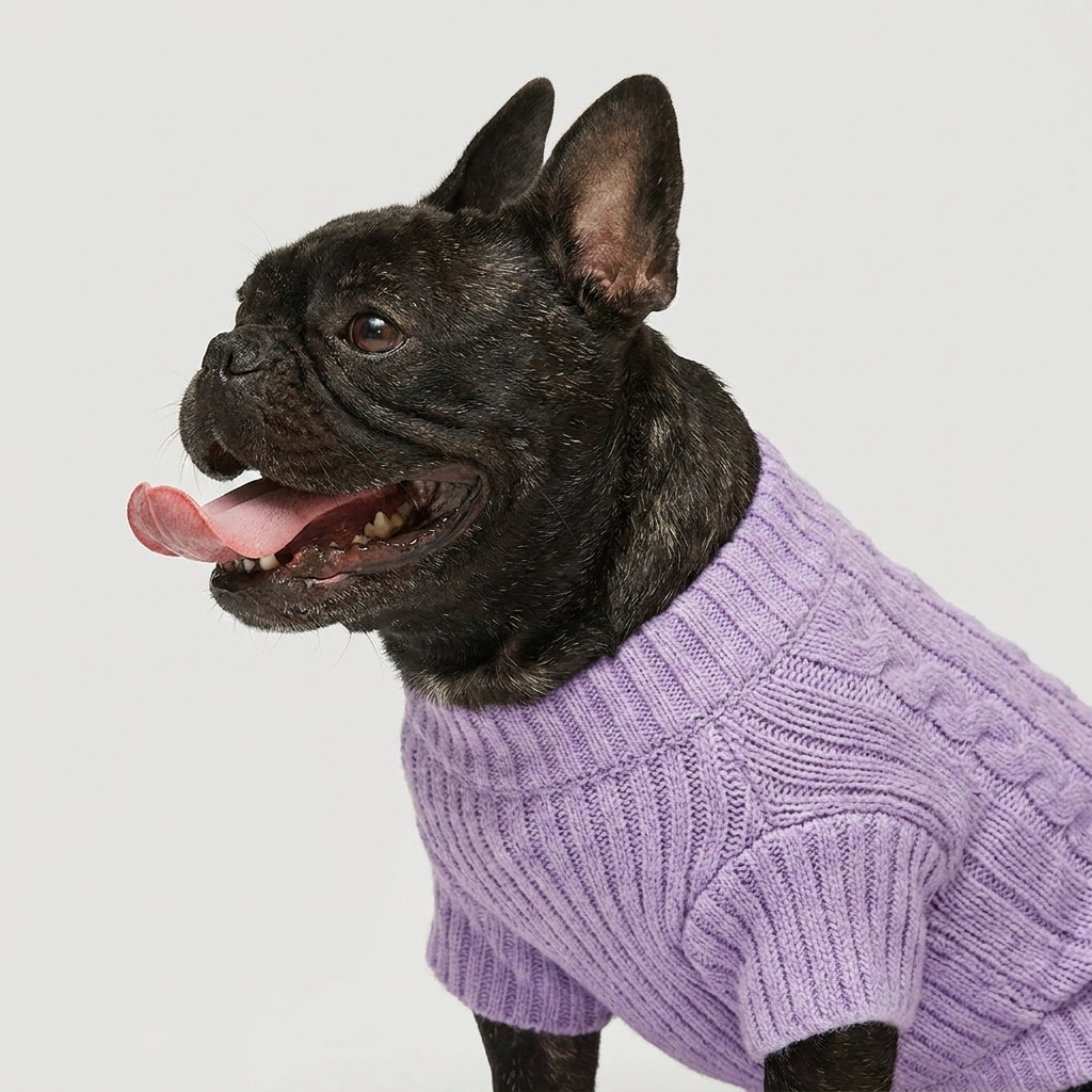 French Bulldog Wool Sweater main