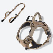 French Bulldog escape proof vest harness with an alloy D-ring
