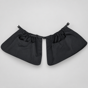 Large French Bulldog Training Waist Pouch — Black L studio photo