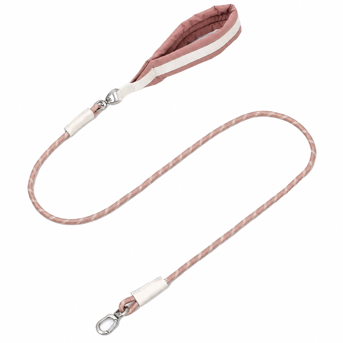 Lightweight French Bulldog Harness & Matching Leash — Pink – Leash product photo