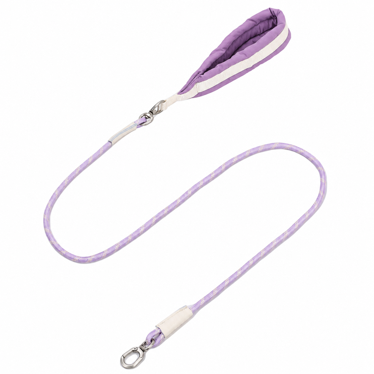 Lightweight French Bulldog Harness & Matching Leash — Purple – Leash product photo