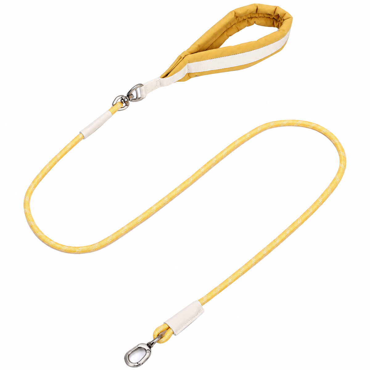 Lightweight French Bulldog Harness & Matching Leash — Yellow – Leash product photo