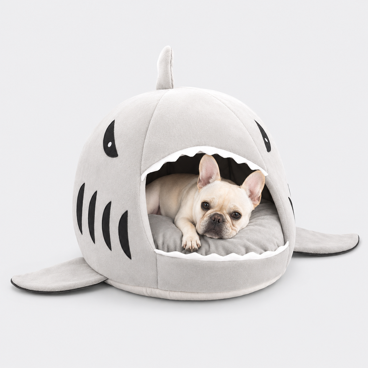 Frenchie Shark Bed Warm House