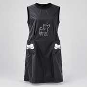 Water-Resistant French Bulldog Grooming Apron — product studio photo