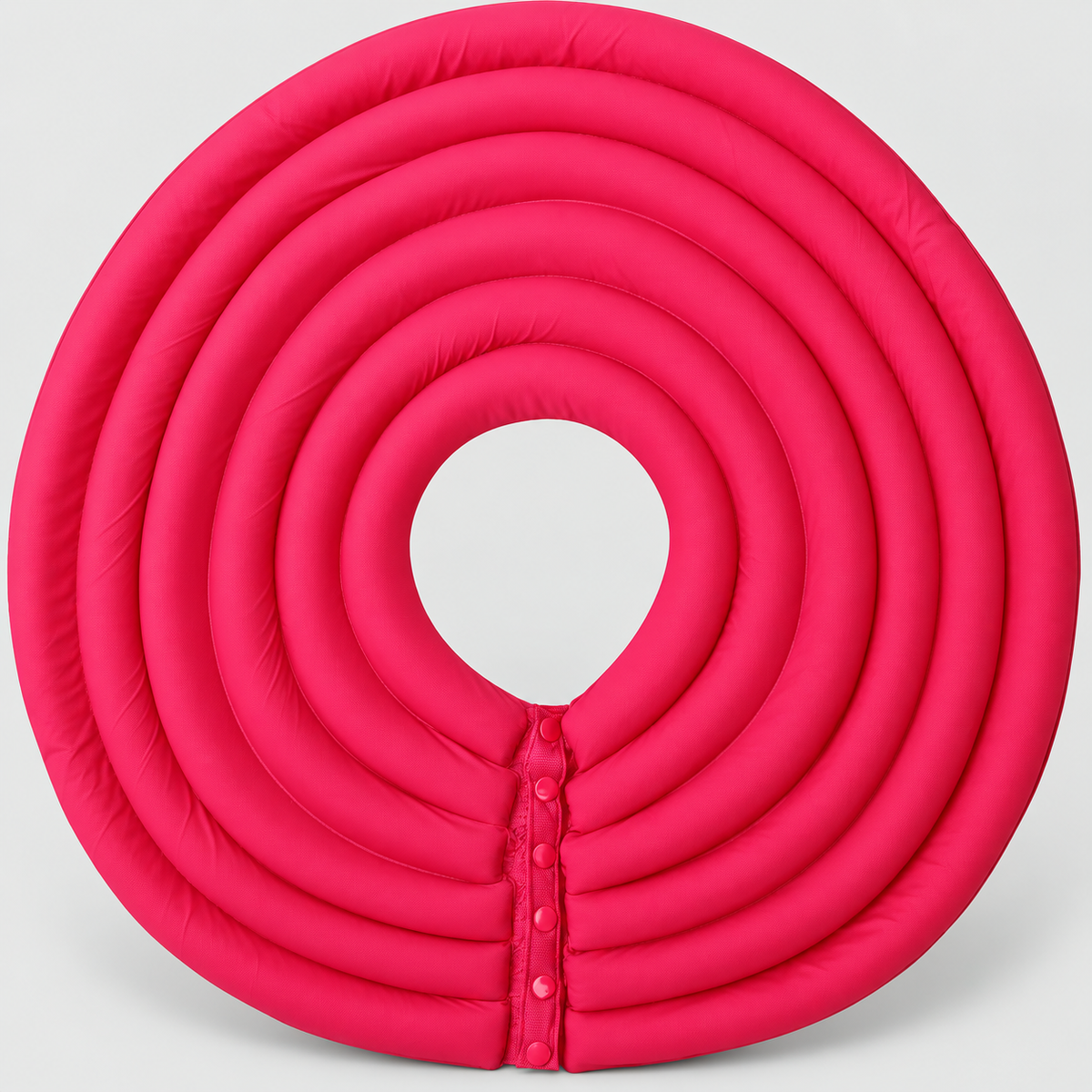 Waterproof French Bulldog Recovery Cone — Magenta product photo