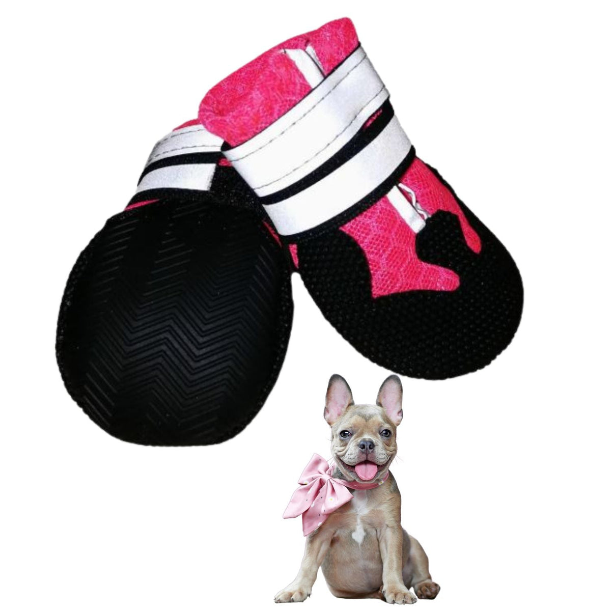 www.frenchie.shop-PawLuxe-French-Bulldog-Waterproof -Shoes 