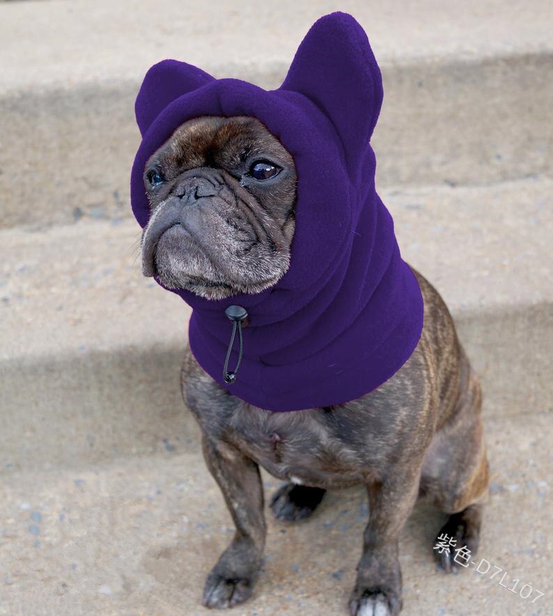 French Bulldog Warm Hat Adjustable Drawstring - French Bulldog shop