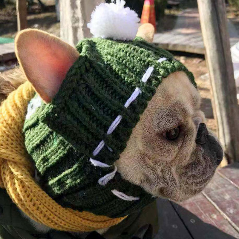 French Bulldog Woolen Cap Winter Hat - The Frenchie Shop
