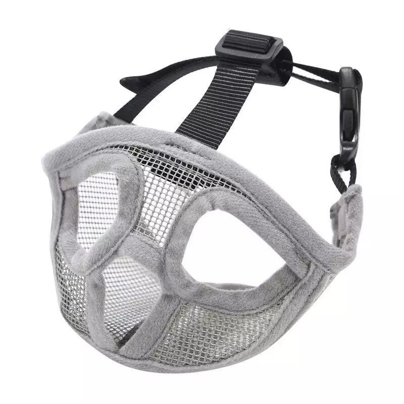 French Bulldog Breathable Mesh Short Snout Muzzle - French Bulldog shop