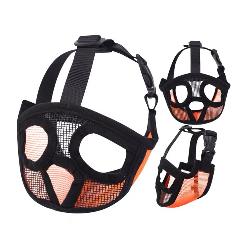 French Bulldog Breathable Mesh Short Snout Muzzle - French Bulldog shop