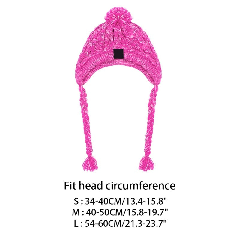 French Bulldog Winter Knitted Hat- Best Frenchie Beanie - French Bulldog shop